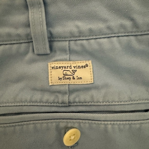 VINEYARD VINES Club Short Bundle 1 yellow 1 Lt Blue.chino style shorts size 40 - Picture 13 of 13